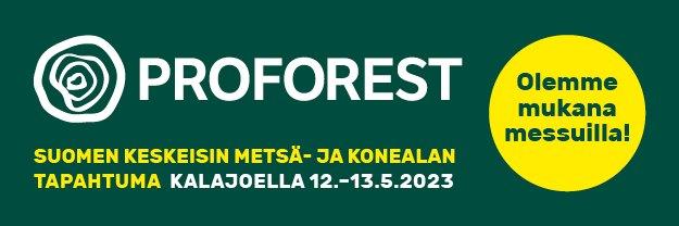 Proforest messut toukokuussa Kalajoella - Mascus on mukana