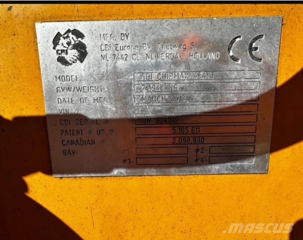 CBI Chipmax 484VT Haketuskoneet