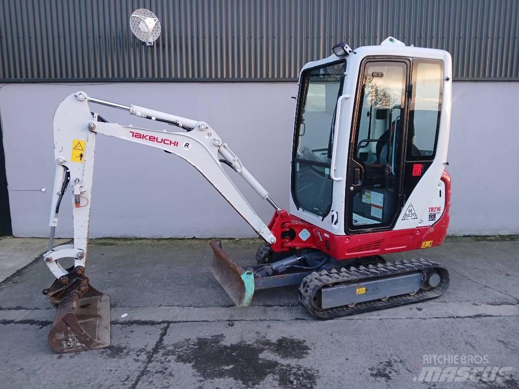 Takeuchi TB 216 Minikaivukoneet < 7t