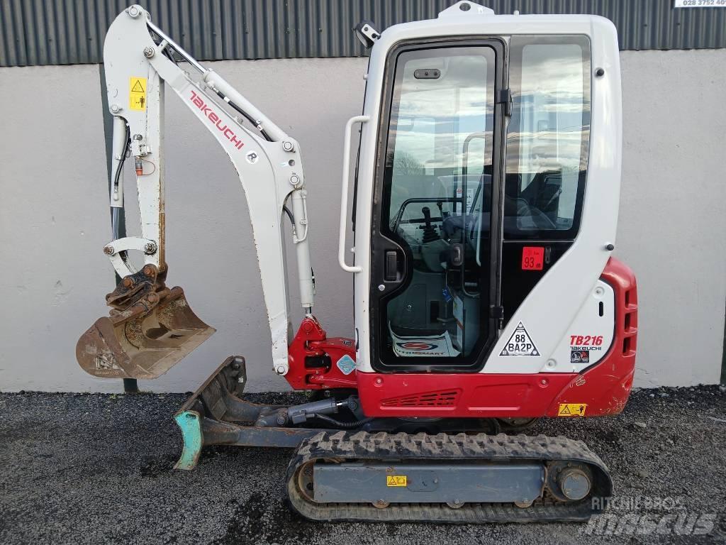 Takeuchi TB 216 Minikaivukoneet < 7t