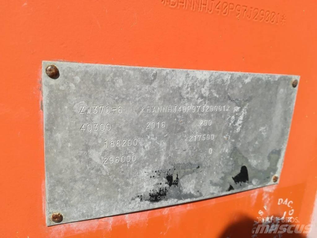 Hitachi ZW 370-6 Pyöräkuormaajat