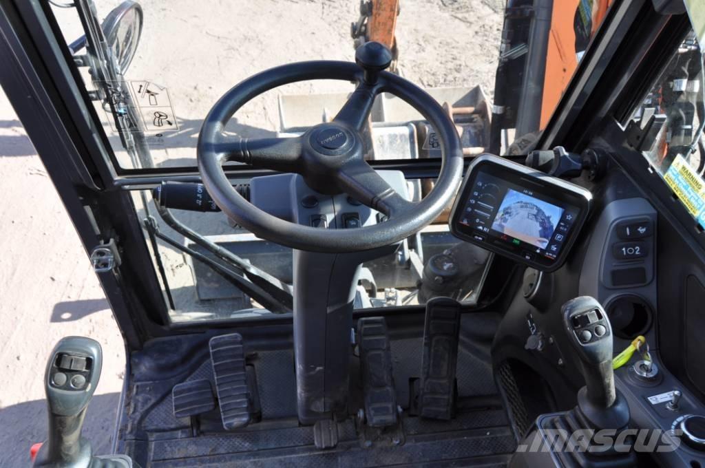Doosan DX 100-7 Pyöräkaivukoneet