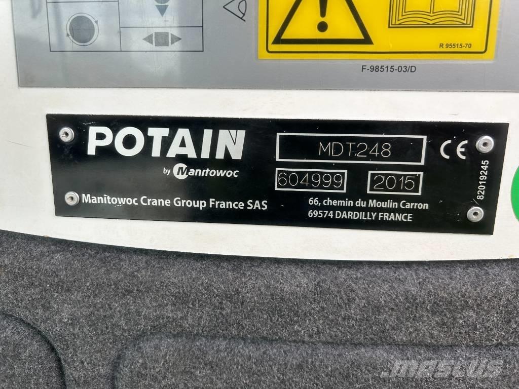 Potain MDT248-J10 Torninosturit