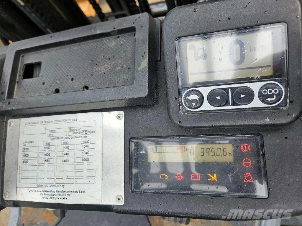 Toyota 8FGF18F Nestekaasutrukit