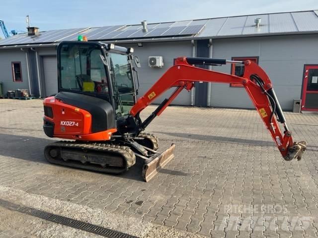 Kubota KX 027 Minikaivukoneet < 7t