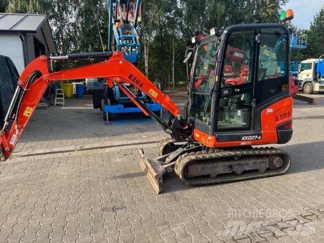 Kubota KX 027 Minikaivukoneet < 7t