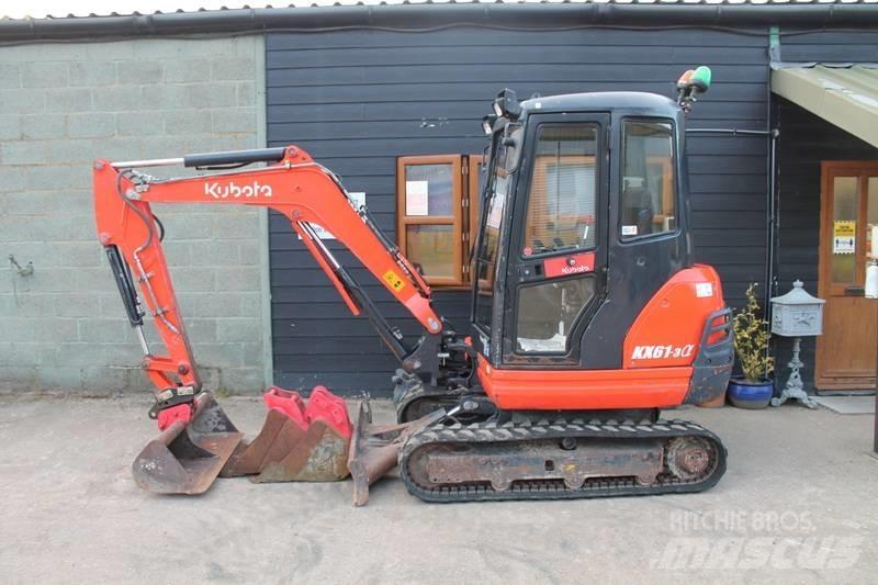 Kubota KX 61-3 Minikaivukoneet < 7t
