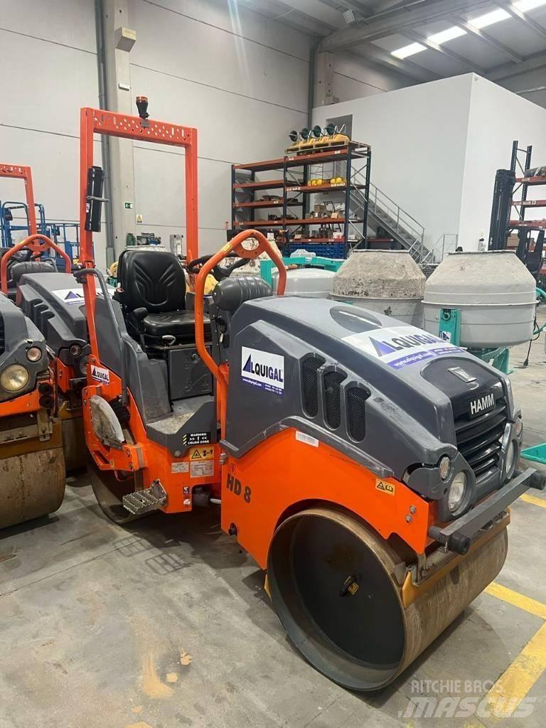 Hamm HD 8 VV Tandemjyrät