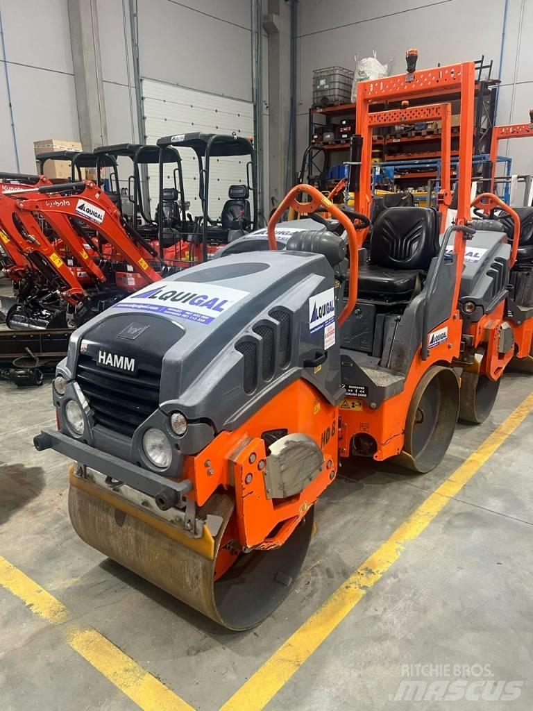 Hamm HD 8 VV Tandemjyrät