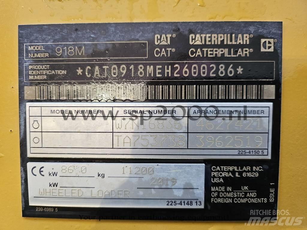 CAT 918 M Pyöräkuormaajat