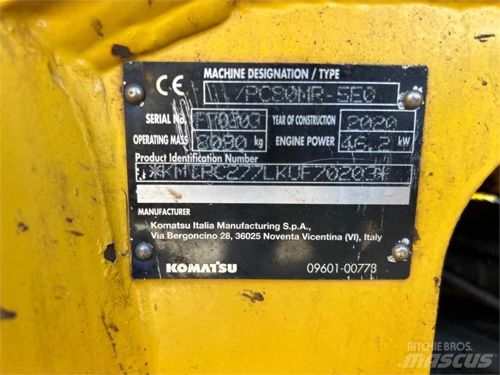 Komatsu PC80 MR Midikaivukoneet 7t - 12t