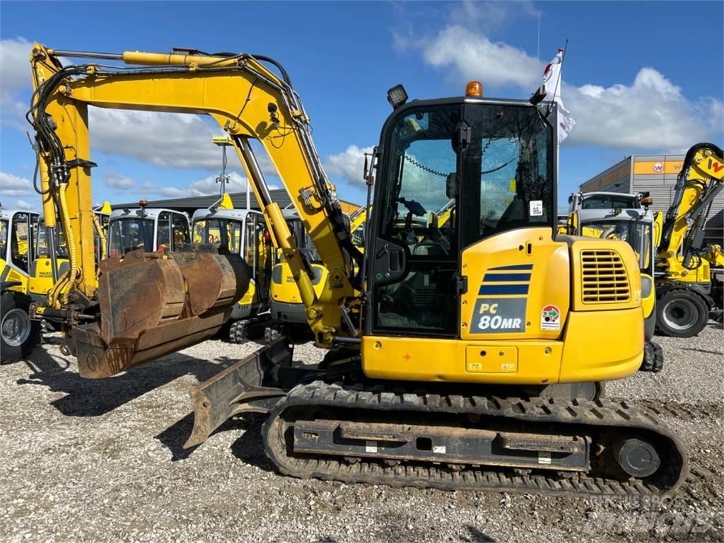 Komatsu PC80 MR Midikaivukoneet 7t - 12t