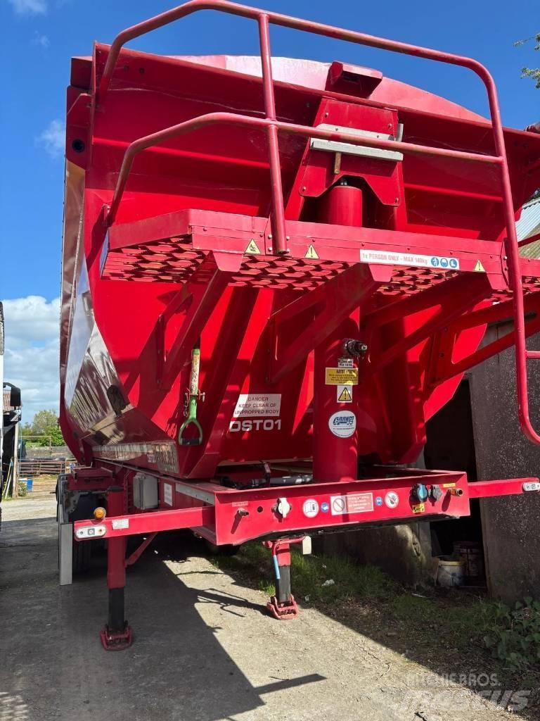Fruehauf Halfpipe Kippipuoliperävaunut