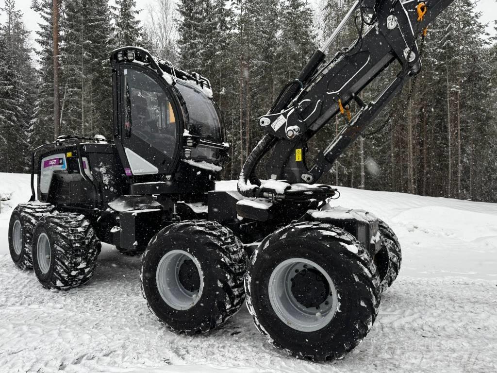 Logset 8HGTE Hybrid Harvesterit