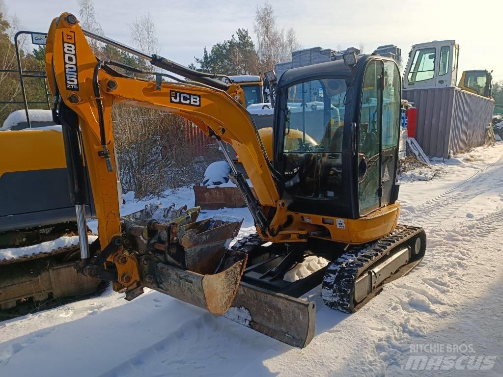 JCB 8025 ZTS Telakaivukoneet