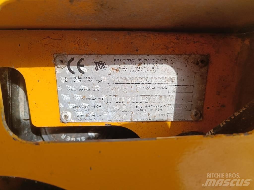 JCB 8025 ZTS Telakaivukoneet