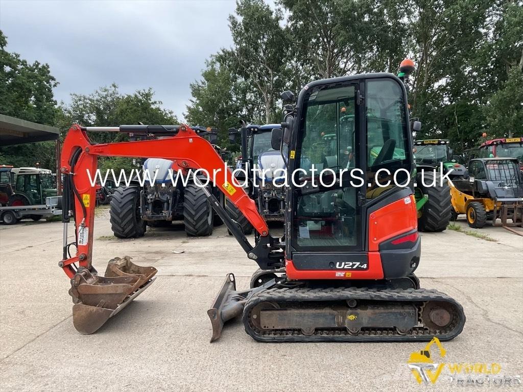 Kubota U 27-4 Minikaivukoneet < 7t