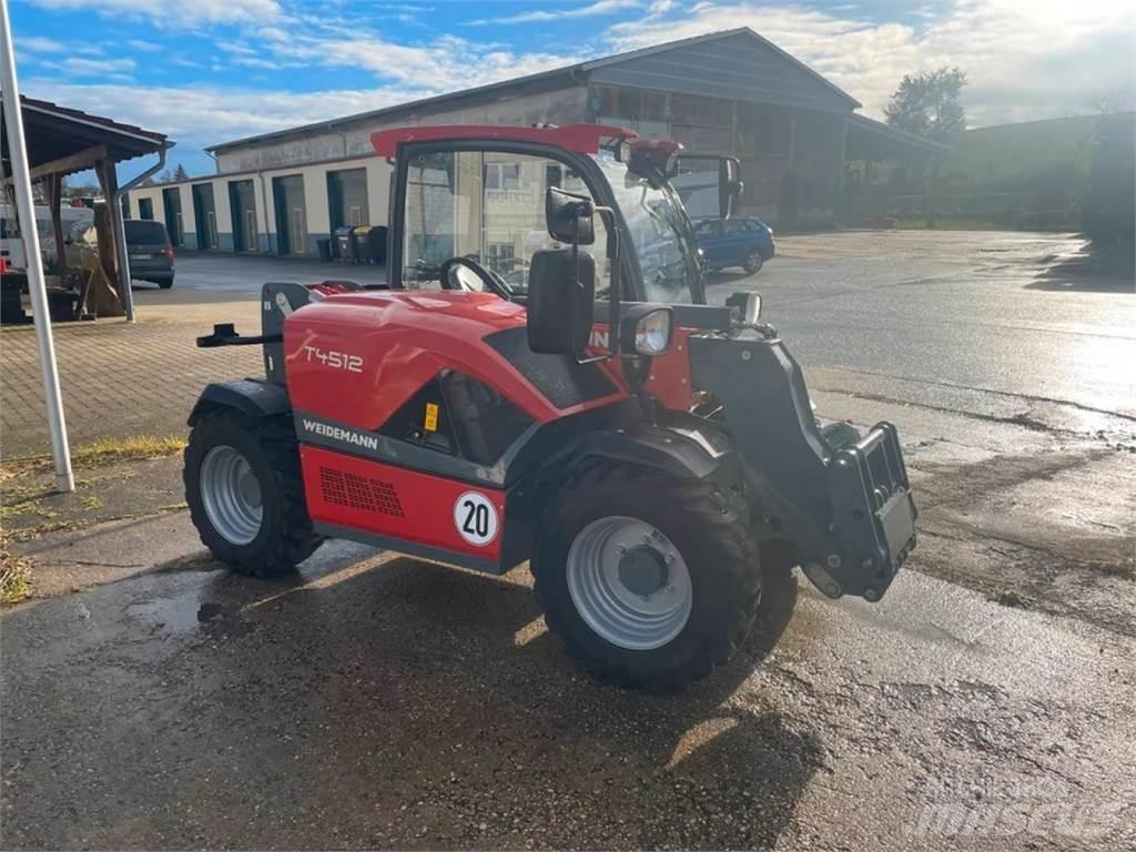 Weidemann T4512 Teleskooppipuominostimet