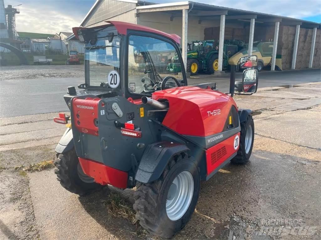 Weidemann T4512 Teleskooppipuominostimet