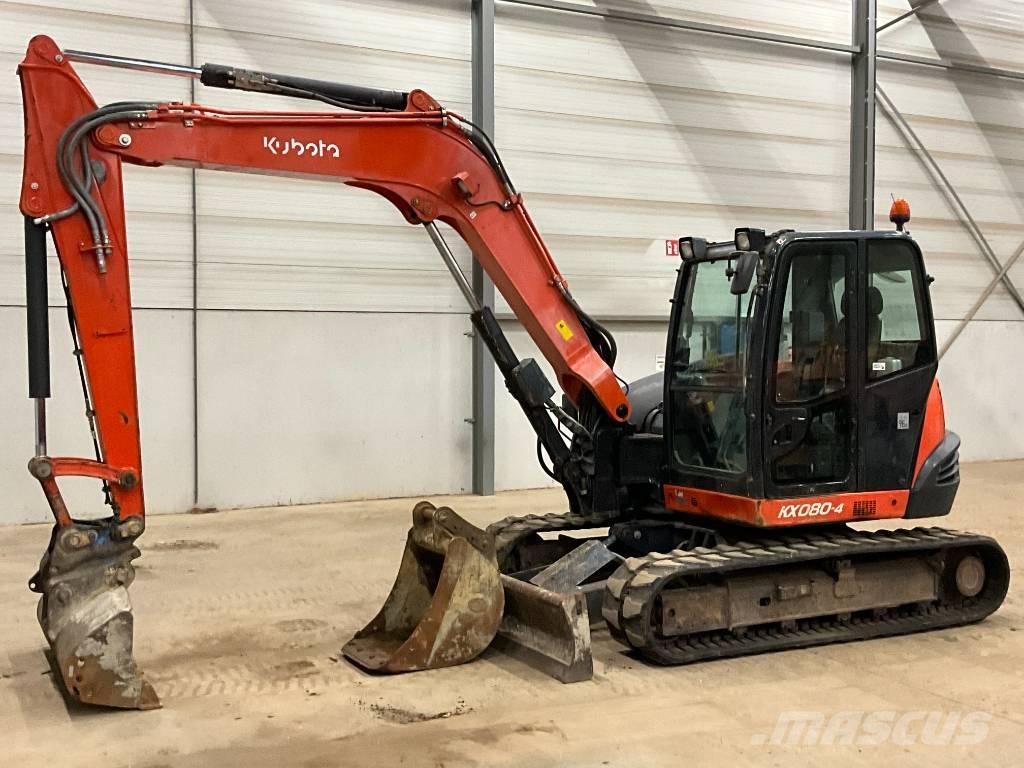 Kubota KX 080-4 Midikaivukoneet 7t - 12t