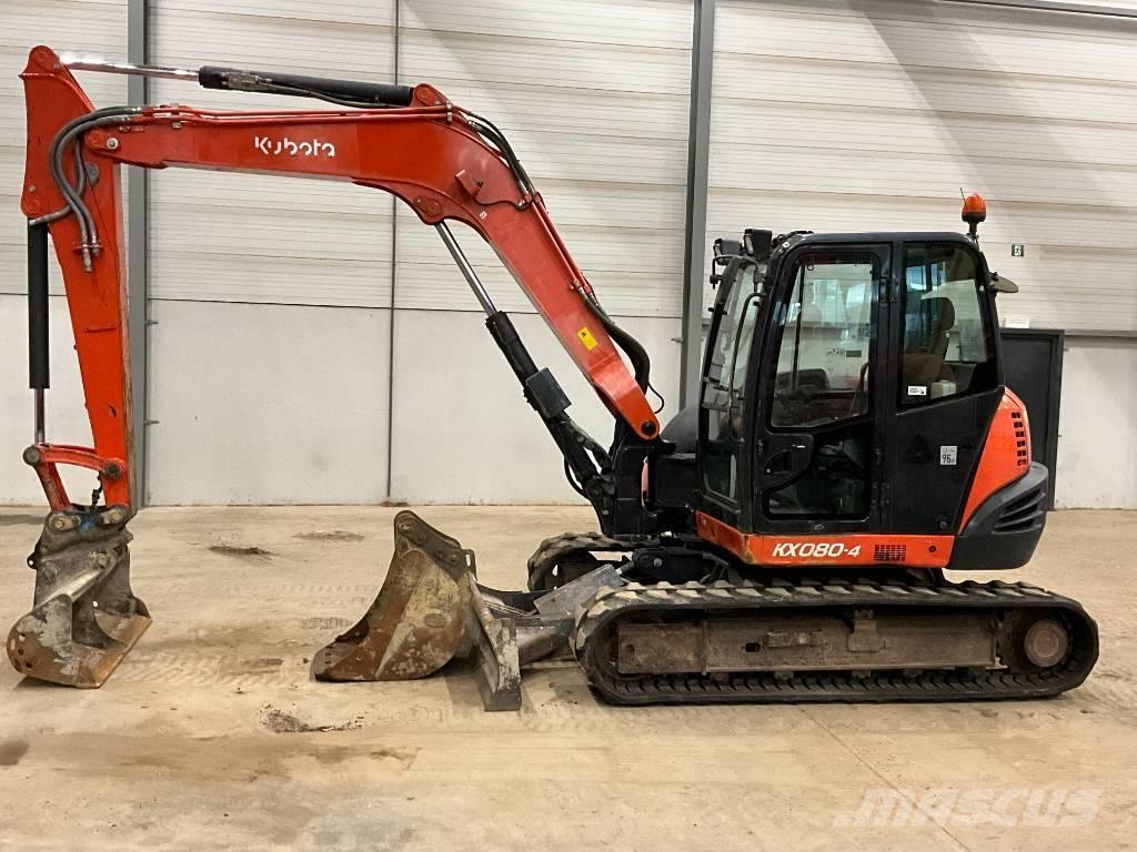 Kubota KX 080-4 Midikaivukoneet 7t - 12t