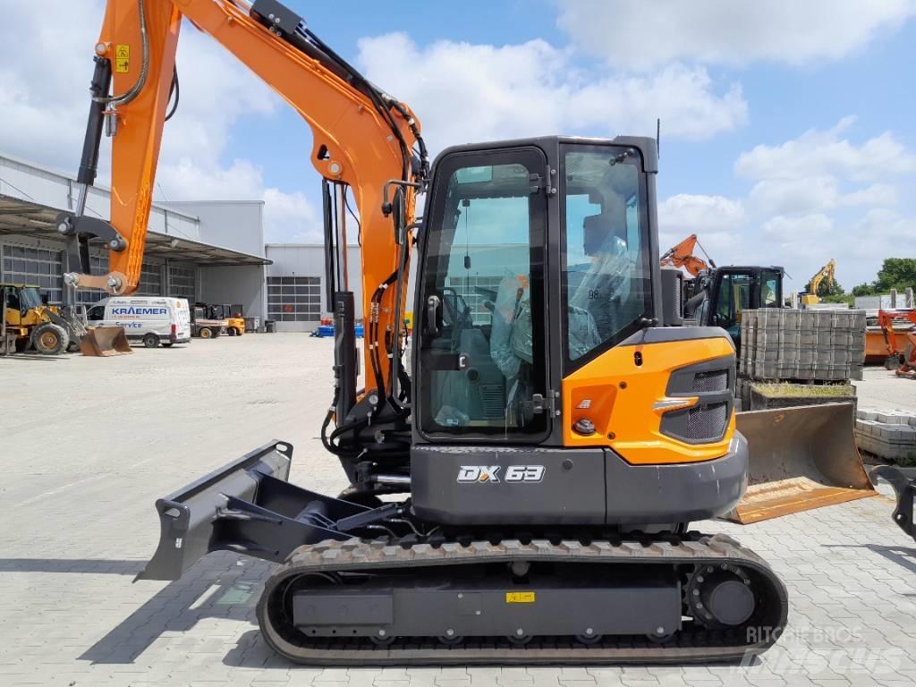 Doosan DX 63-7 Minikaivukoneet < 7t