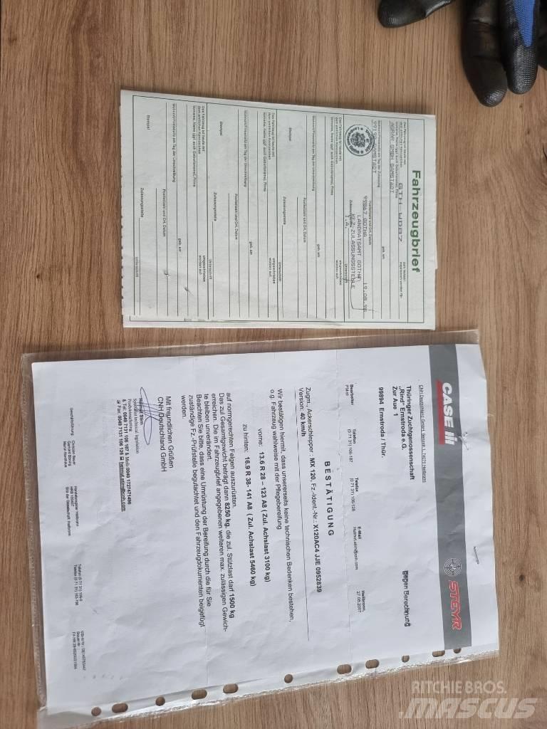 CASE MX 120 Traktorit