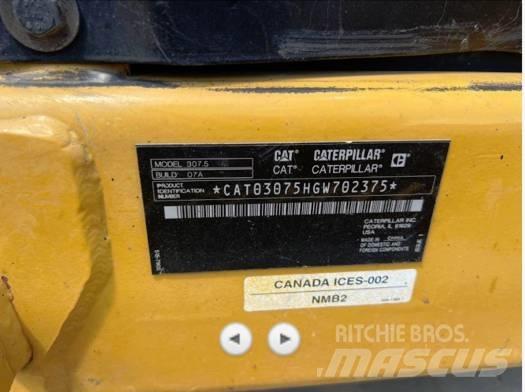 CAT 307.5 Telakaivukoneet