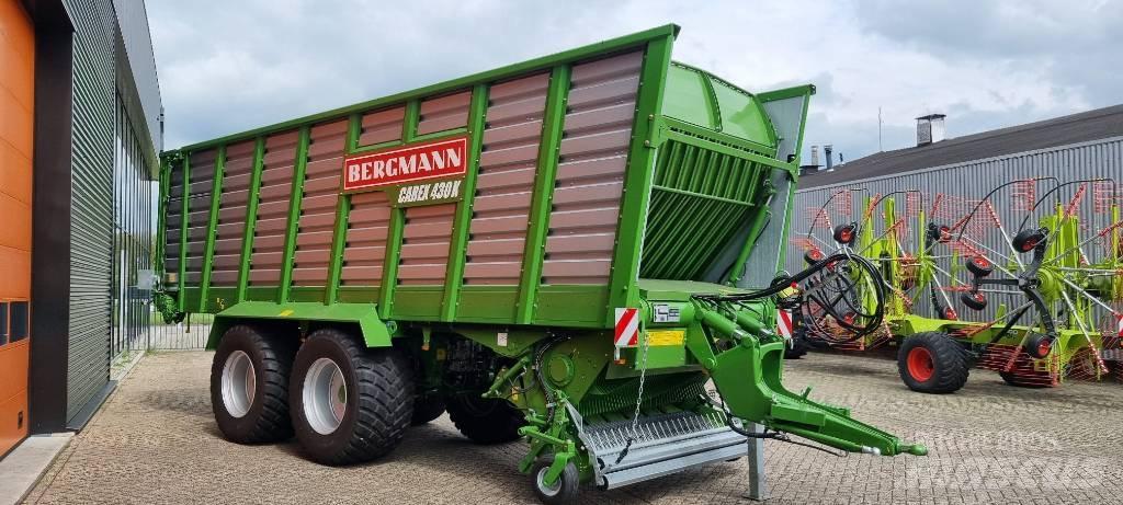 Bergmann CAREX 430 Keräävät noukinvaunut ja silppurivaunut