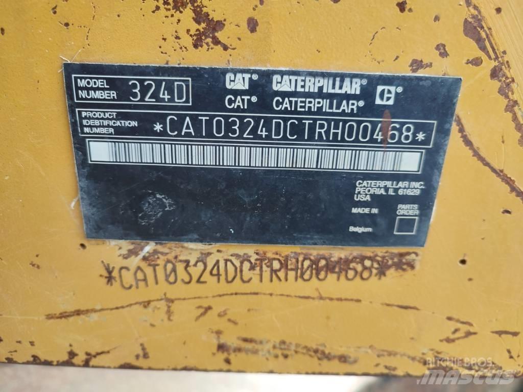 CAT 324 D Telakaivukoneet