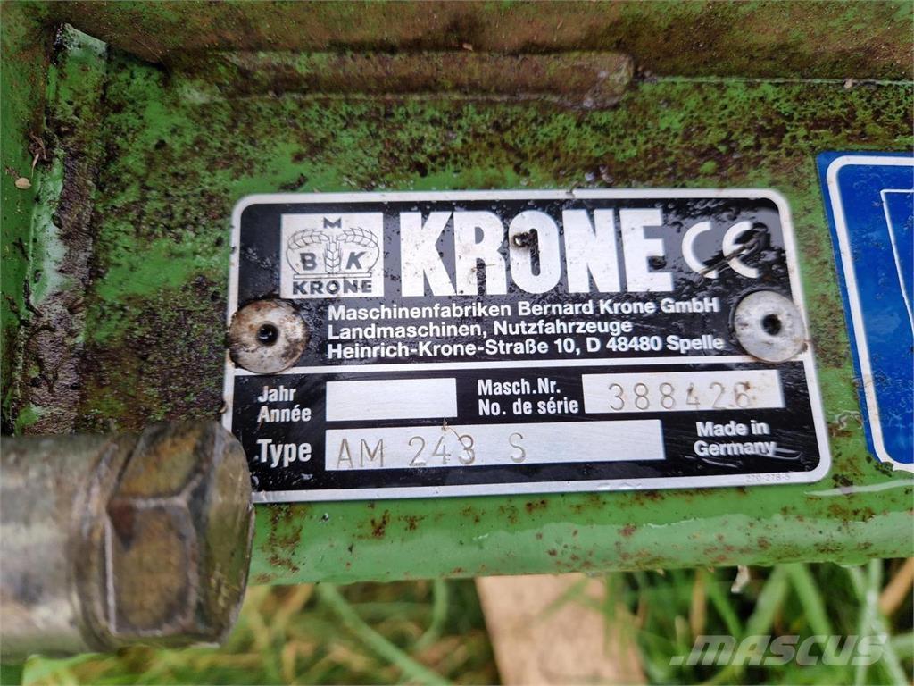 Krone AM 243S Niittokoneet