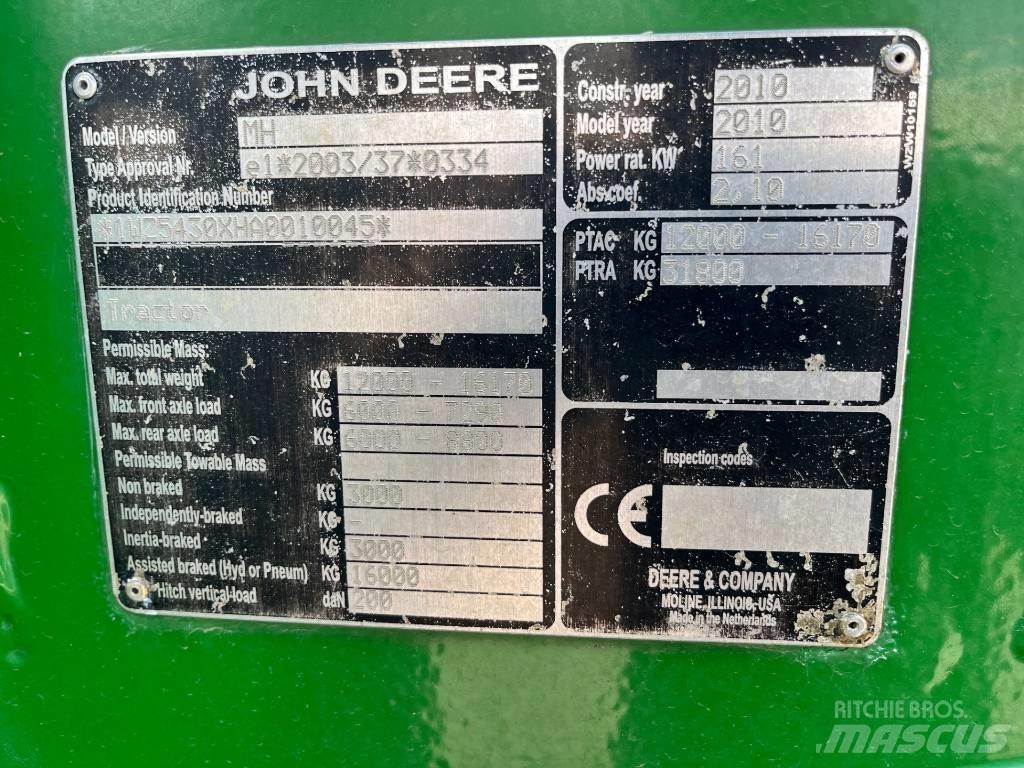 John Deere 5430 I Itsekulkevat ruiskut