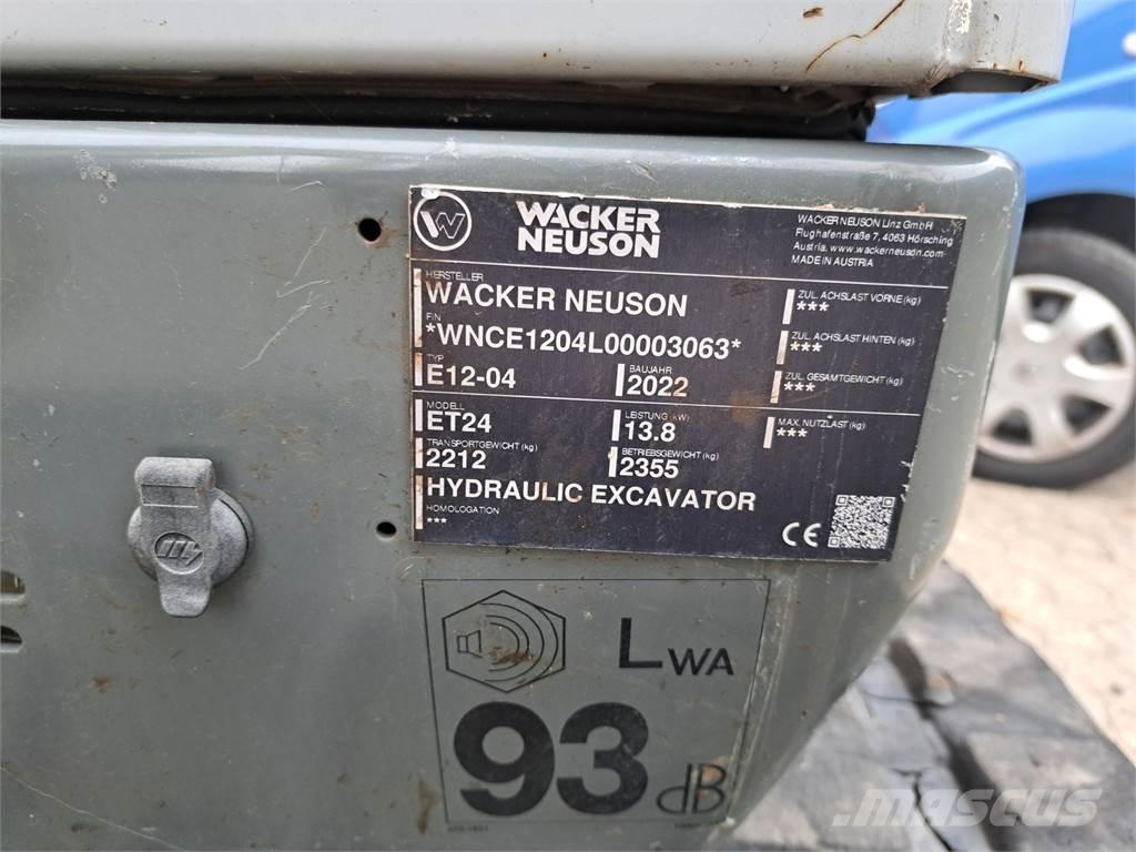 Wacker Neuson ET24 Telakaivukoneet