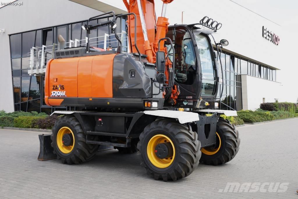 Hitachi ZX 170 W-6 Pyöräkaivukoneet