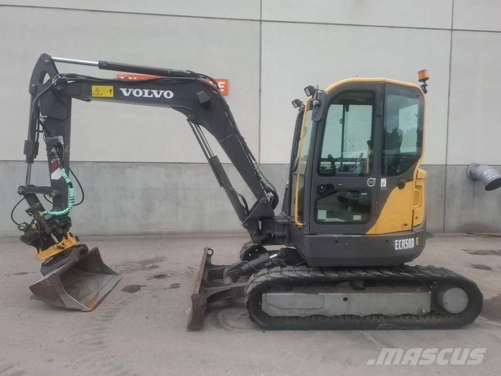 Volvo ECR 58 D Minikaivukoneet < 7t