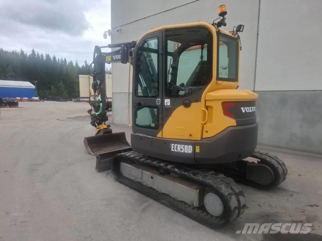 Volvo ECR 58 D Minikaivukoneet < 7t