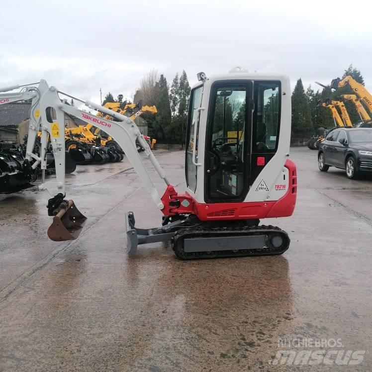 Takeuchi TB216 Minikaivukoneet < 7t