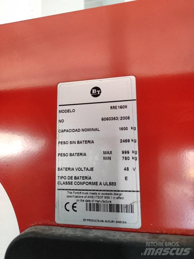 BT RR E 160 M Työntömastotrukit