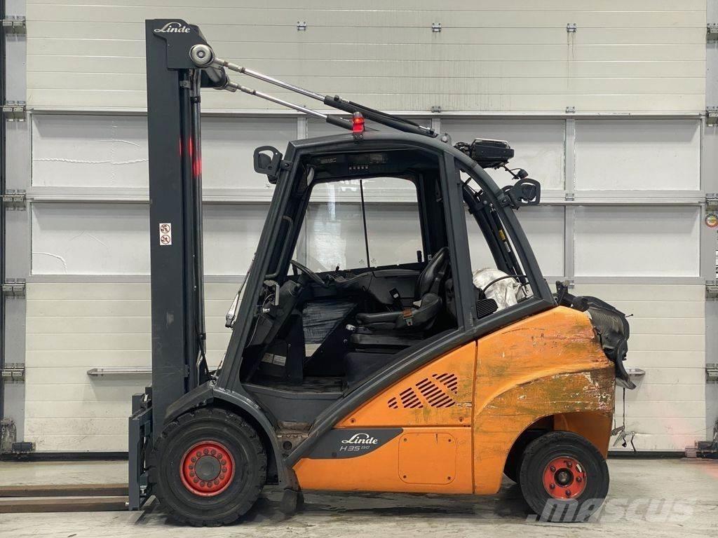 Linde H35T-02 Nestekaasutrukit