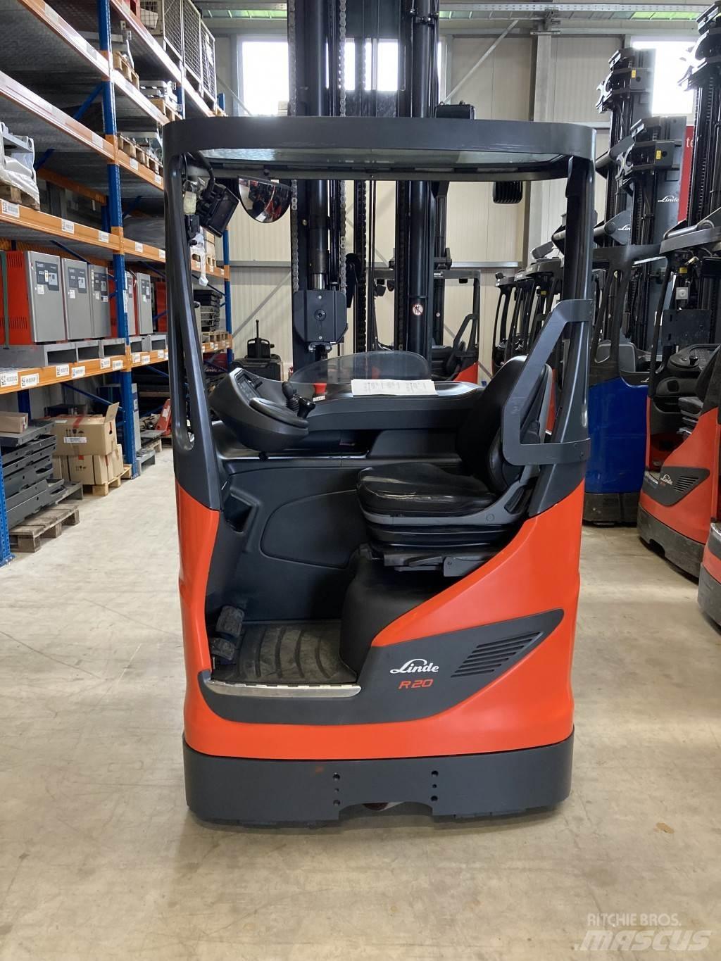 Linde R20HD Työntömastotrukit
