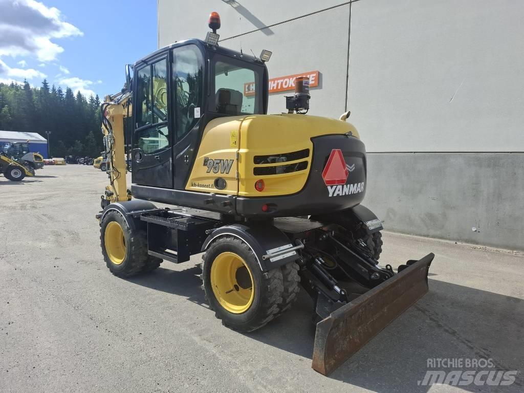 Yanmar B 95 W Pyöräkaivukoneet