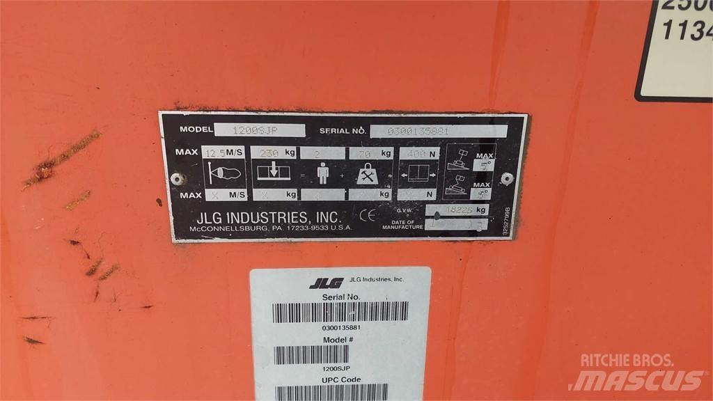 JLG 1200SJPG Teleskooppipuominostimet