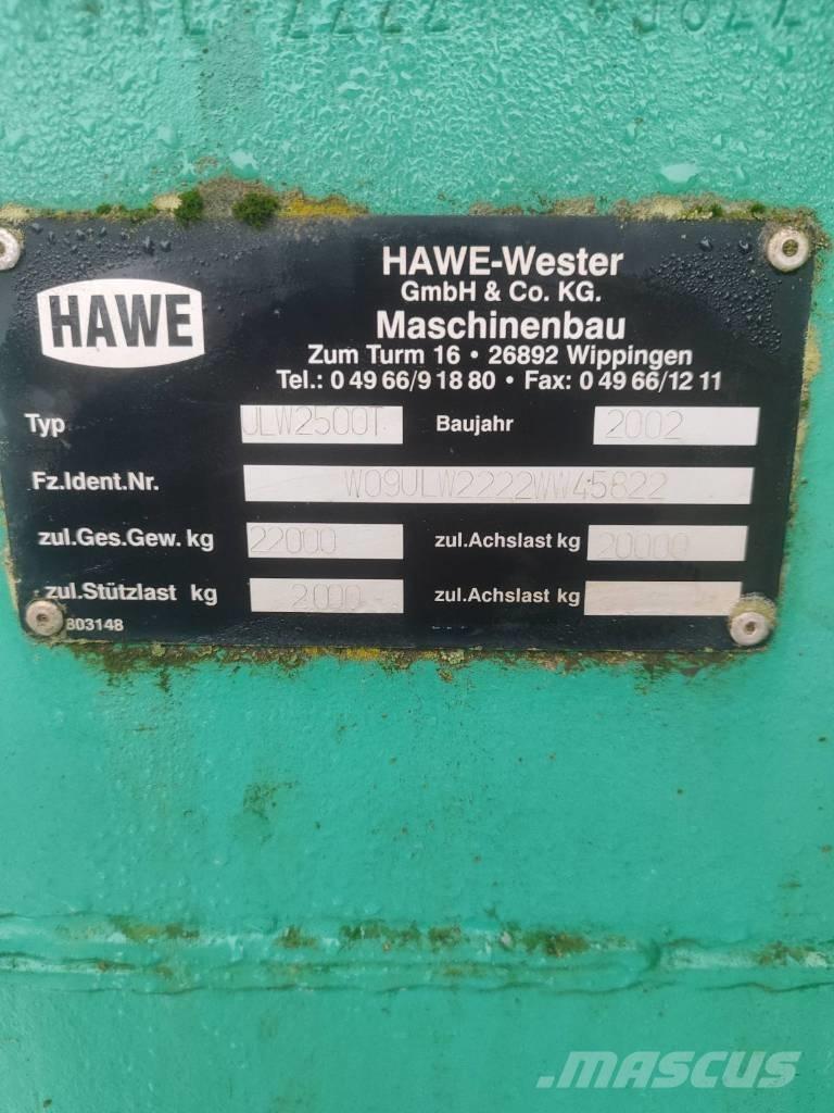Hawe ULW 2500T Viljavaunut