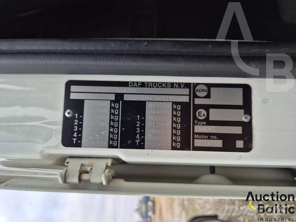 DAF XF 480 FT Vetopöytäautot