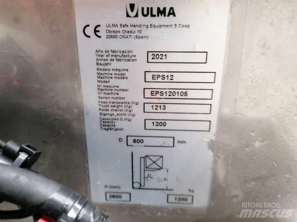 Ulma EPS12 Käyden ajettavat pinoamistrukit