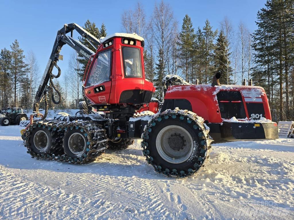 Komatsu 901 Harvesterit