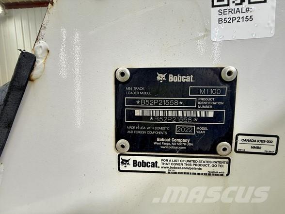 Bobcat MT100 Muut koneet