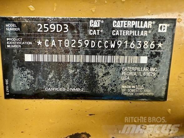 CAT 259D3 Liukuohjatut kuormaajat
