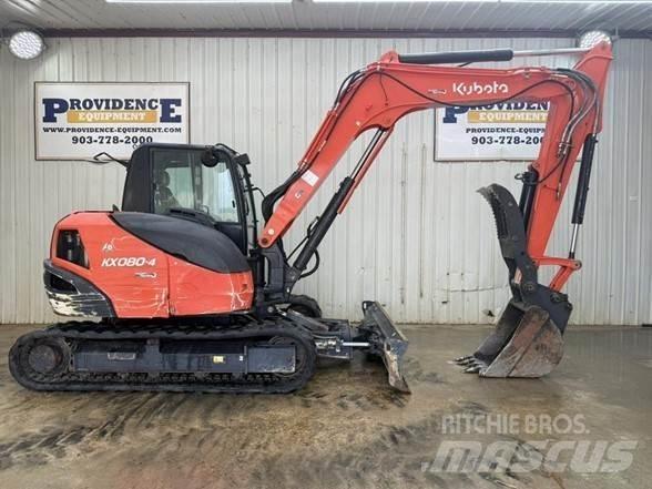 Kubota KX080-4 Telakaivukoneet