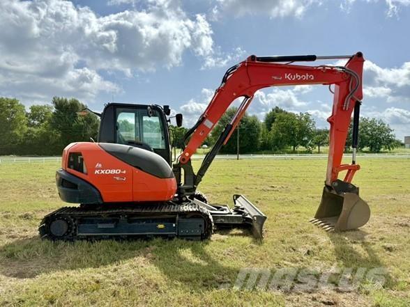 Kubota KX080-4 Telakaivukoneet